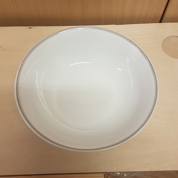 Σαλατιέρα 23cm με γείσο πλατίνα Προσφορά