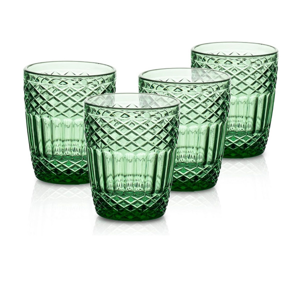 Ποτήρι νερού Retro Green 290ml σετ 6 τεμαχίων