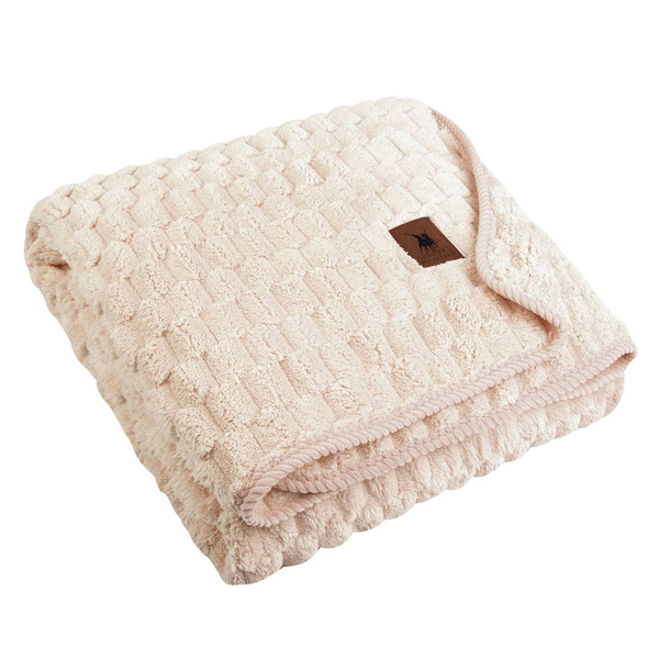 GREENWICH POLO CLUB ΚΟΥΒΕΡΤΑ FLEECE 110X150 ΒΑΒΥ 8836 BEIGE