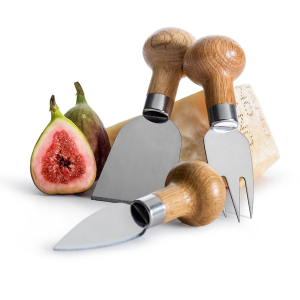 Sagaform Nature cheese set 3 pieces