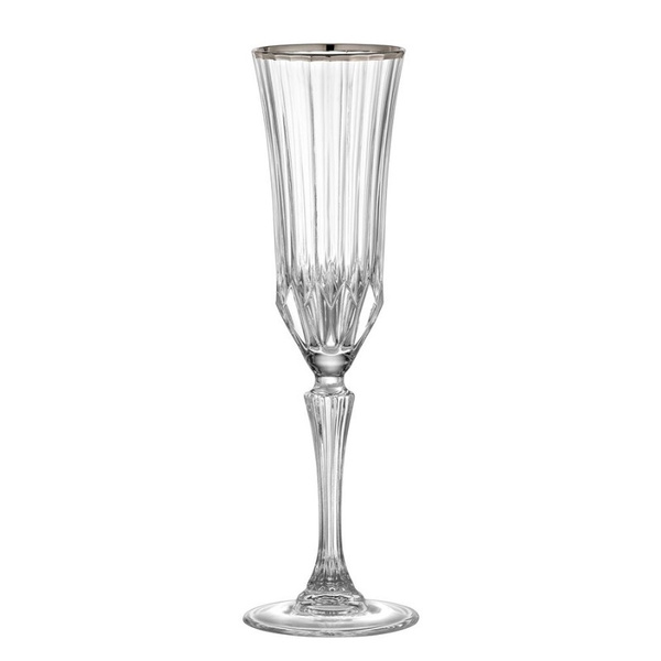 Ποτήρι σαμπάνιας 180ml Adagio Platinum Collection RCR σετ 6 τεμαχίων