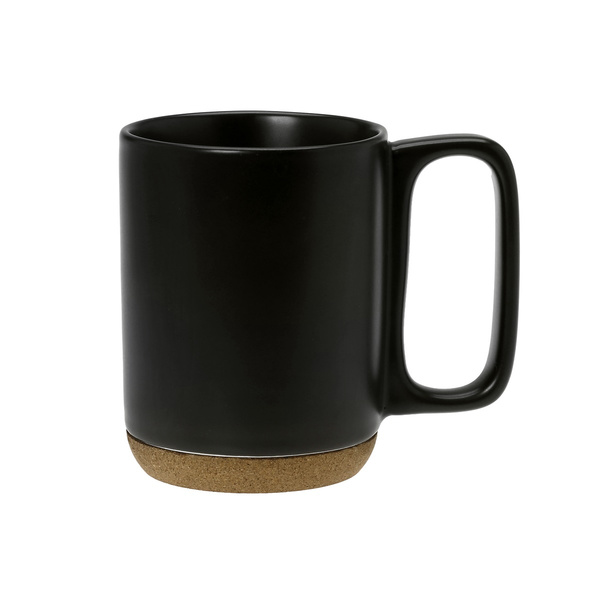 Mug 300ml μαύρη με φελλό