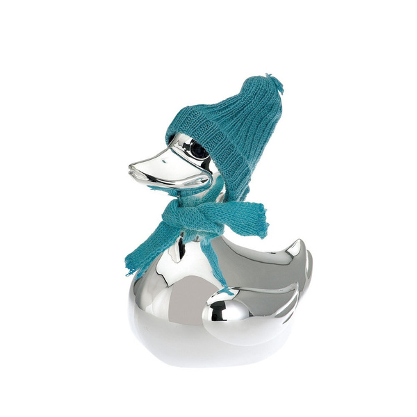 Money Box Duck Blue 13cm