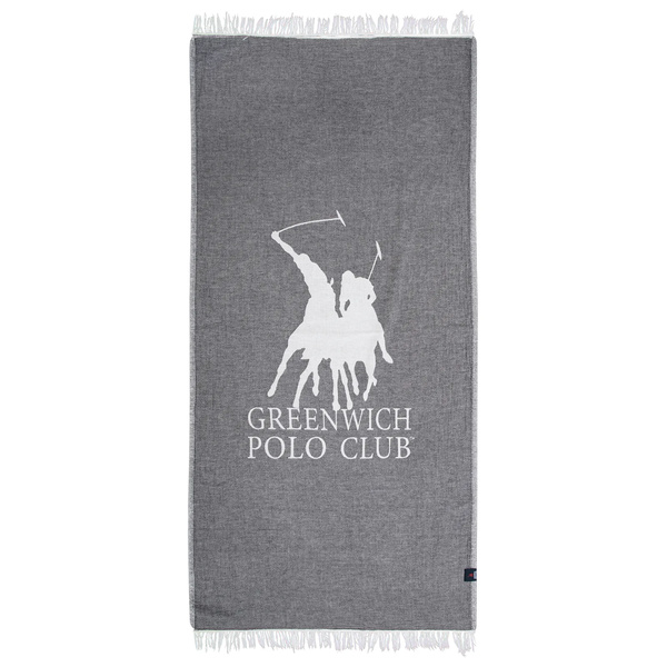 GREENWICH POLO CLUB PAREO MUSLIN 85Χ170 3903 GREY