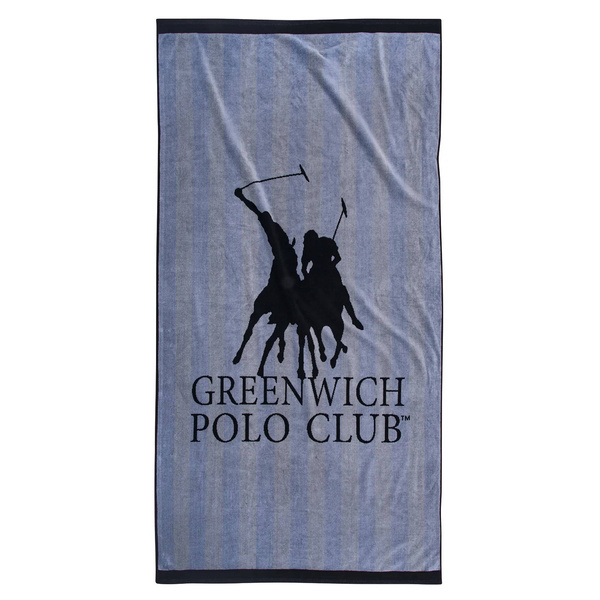 GREENWICH POLO CLUB ΠΕΤΣΕΤΑ ΘΑΛΑΣΣΗΣ 90Χ180 3856 GREY