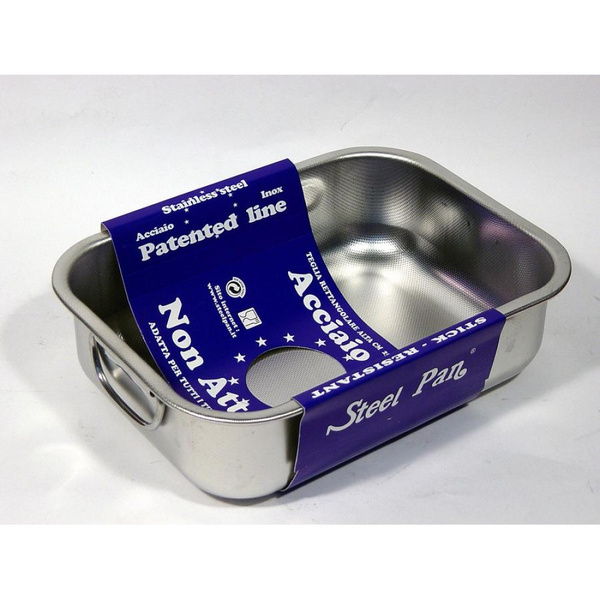 Ταψί ορθογώνιο 35x26cm 18/10 Patented Steel Pan