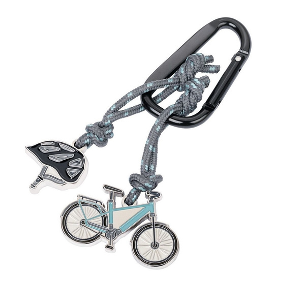 Μπρελόκ από αλουμίνιο με ποδήλατο & κράνος  E-Bike