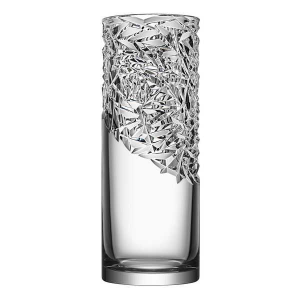 Carat Cylinder Vase Upper cut 37cm Orrefors