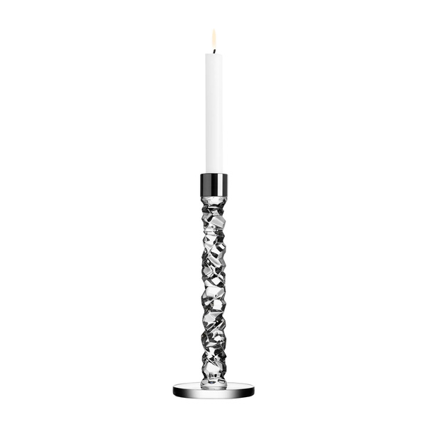 Carat candlestick 18.3cm Orrefors