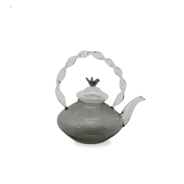 Γυάλινη τσαγιέρα γκρι WD Monterei 660ml