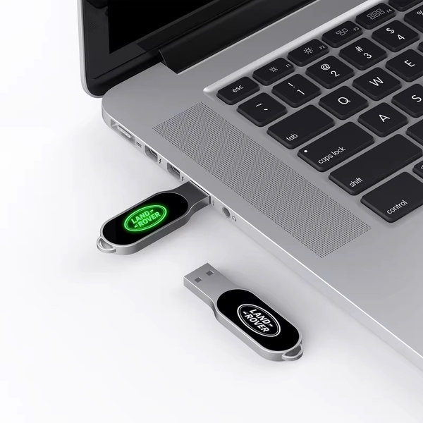 Usb flash memory stick 2.0 με μνήμη 32gb με φωτιζόμενο Logo