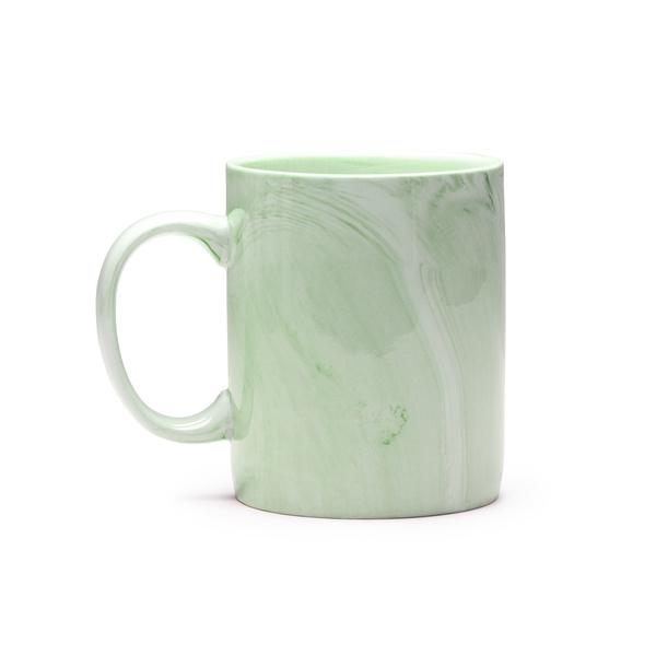 Κεραμική κούπα marble πράσινη 350ml