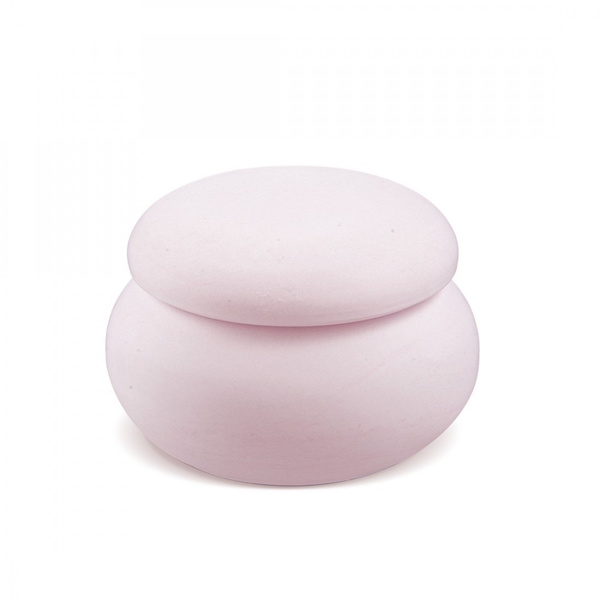 Σετ 20τμχ μπομπονιέρα ροζ γύψινη 6.5cm macaron