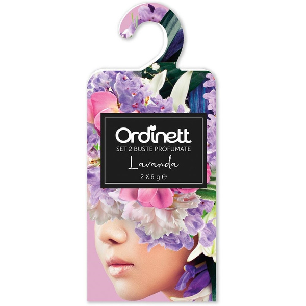 Σετ 2τμχ αρωματικό κρεμαστό ντουλάπας Lavender Ordinett