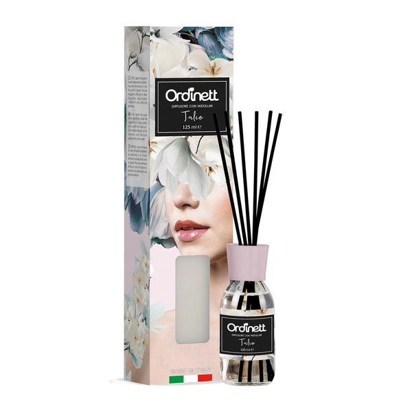 Διαχυτής αρώματος με sticks 125ml Talc Ordinett