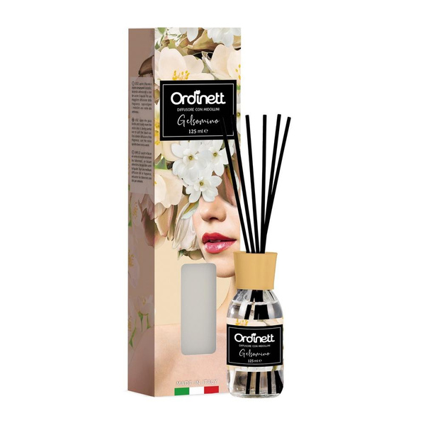 Διαχυτής αρώματος με sticks 125ml Jasmine Ordinett