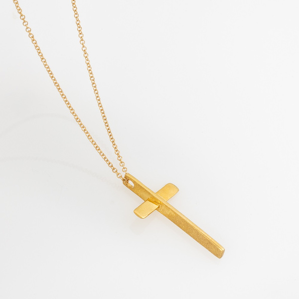 Buzz σταυρός χρυσός 14K
