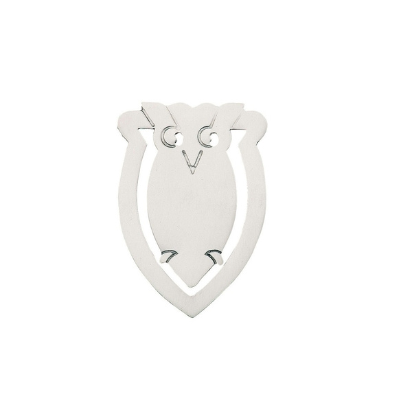 Επάργυρος σελιδοδείκτης κουβάγια 3.5x5.5cm