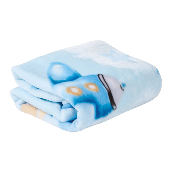 DAS BABY ΚΟΥΒΕΡΤΑ VELOUR ΚΟΥΝΙΑΣ RELAX 4918 BLUE