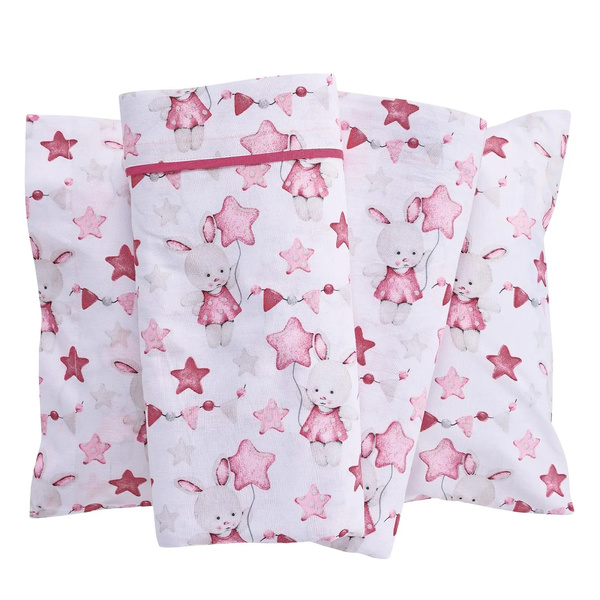 DAS BABY ΣΕΤ ΣΕΝΤΟΝΙΑ ΚΟΥΝΙΑΣ FUN 4917 PINK, WHITE