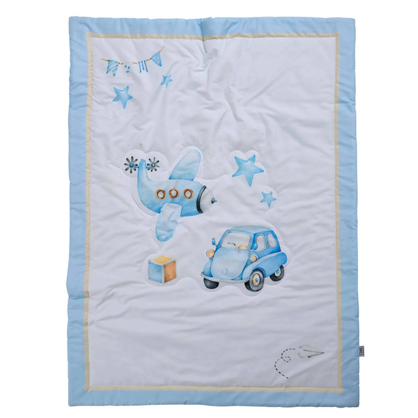 DAS BABY ΠΑΠΛΩΜΑ ΚΟΥΝΙΑΣ FUN DIGITAL 4918 BLUE, OCHRE, WHITE