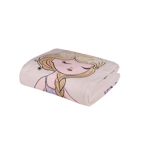 DAS BABY ΚΟΥΒΕΡΤΑ FLEECE ΚΟΥΝΙΑΣ FUN 4913 LILAC, PINK