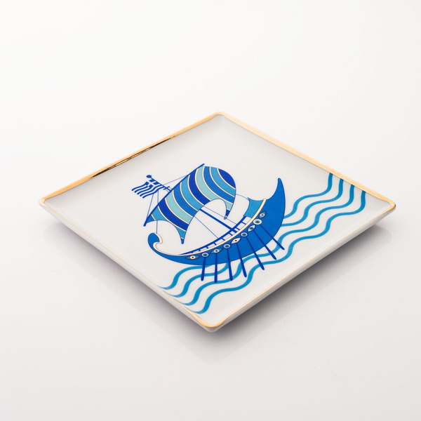 Thireme Tray 17x17cm πορεσλάνη