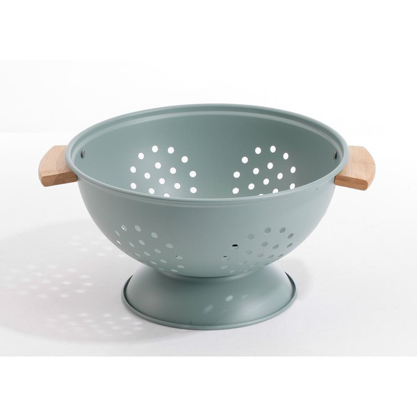 Σουρωτήρι Kitchen Trend πράσινο μεταλλικο 24cm