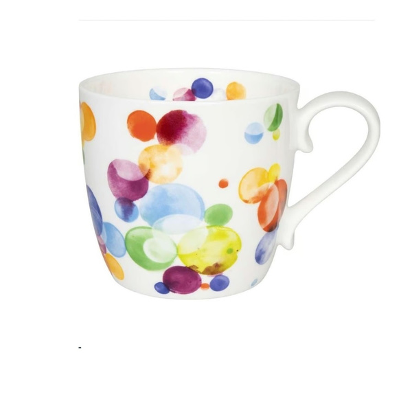 Κούπα design πορσελάνινη 450ml ColourfulCast Bubbles Konitz