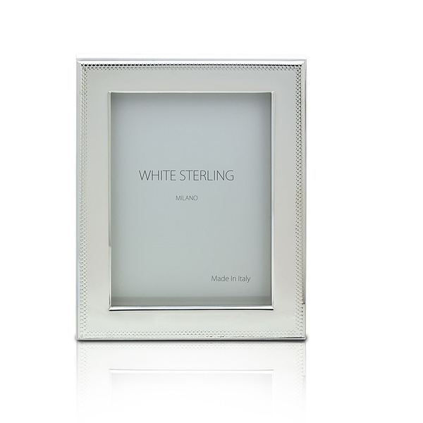 Στεφανοκορνίζα με φύλλο ασήμι 18x24 The Twist