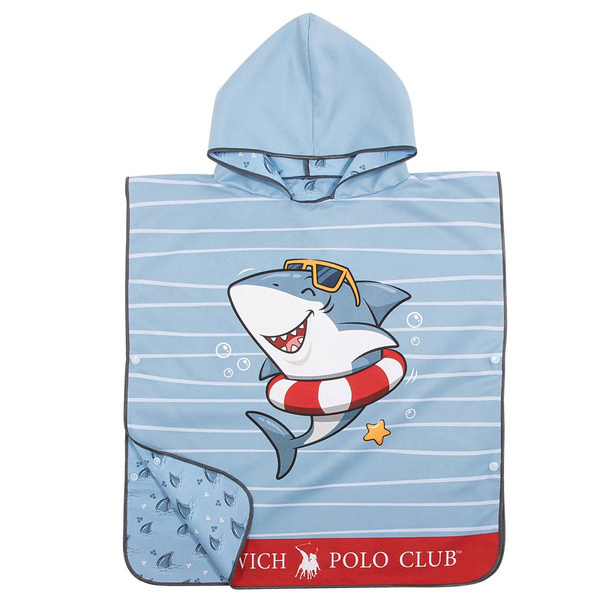 GREENWICH POLO CLUB JUNIOR ΠΟΝΤΣΟ ΘΑΛΑΣΣΗΣ 50Χ115 4044 BLUE