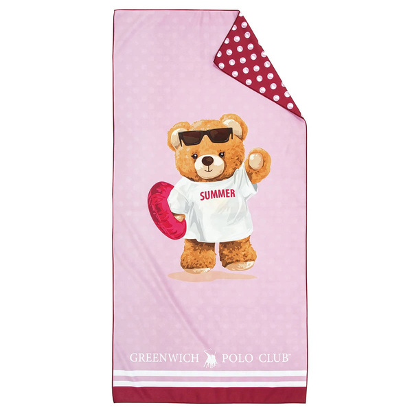 GREENWICH POLO CLUB JUNIOR ΠΕΤΣΕΤΑ ΘΑΛΑΣΣΗΣ 70Χ140 4039 FUSCHIA, PINK