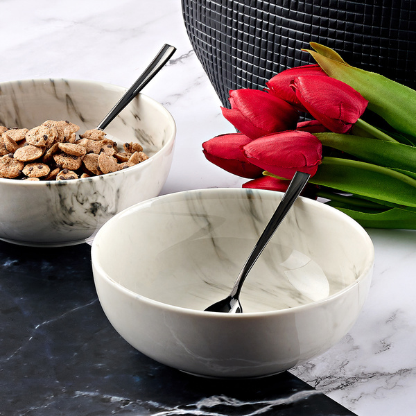 Σετ 2 τεμάχια μπολ πρωινού 16cm Onyx Marble