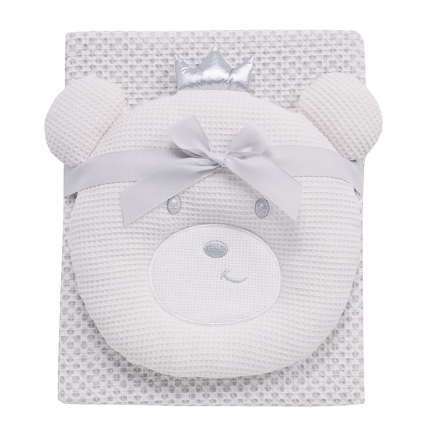DAS BABY ΚΟΥΒΕΡΤΑ ΠΙΚΕ ΑΓΚΑΛΙΑΣ RELAX 4958 GREY, WHITE