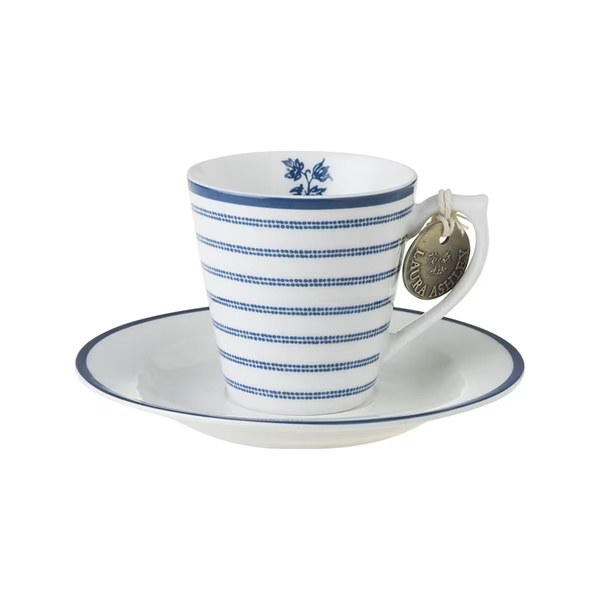 Φλιτζάνι εσπρέσσο 9cl Candy stripe Blueprinte Laura Ashley προσφορά