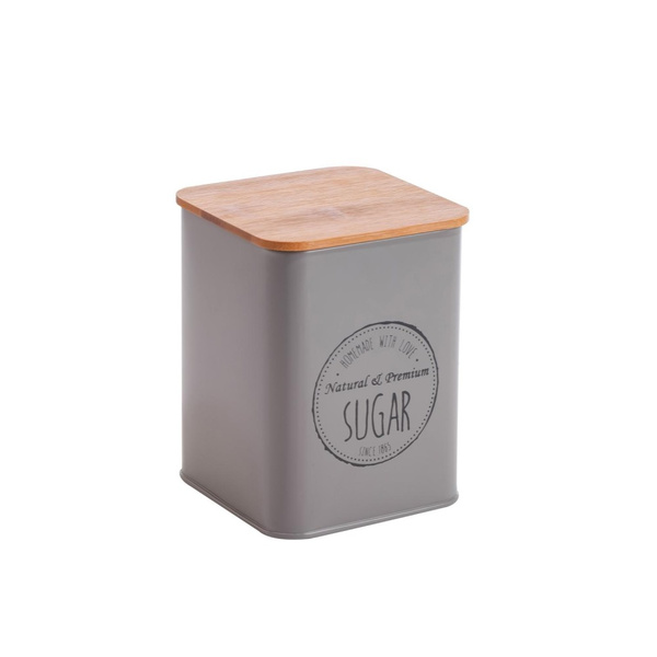 Δοχείο αποθήκευσης για ζάχαρη 13.5cm Grey Kitchen Trend