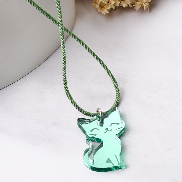 Plexi Summer Friends κρεμαστό γατούλα μέντα 3,5 εκ