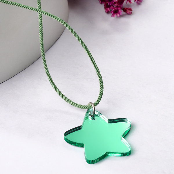 Plexi Summer Friends κρεμαστό Αστεράκι Μέντα 3,5 εκ