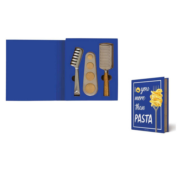 Σετ Σπαγγέτι 3τμχ I Love You More Than Pasta – Gift Novels | Easy Life
