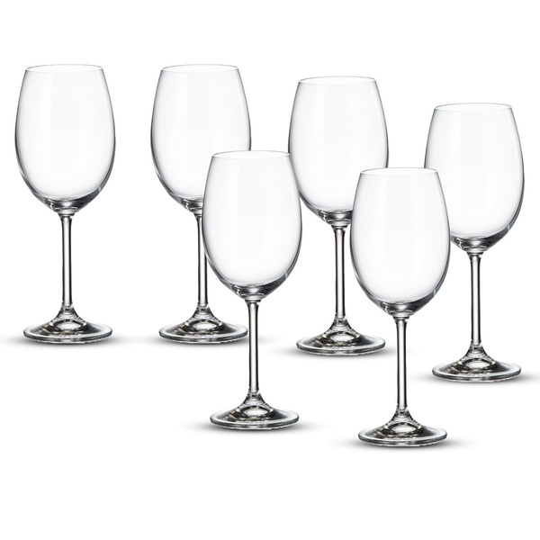 Σετ 6 τεμάχια ποτήρι κόκκινου κρασιού 450ml Colibri Crystal Bohemia