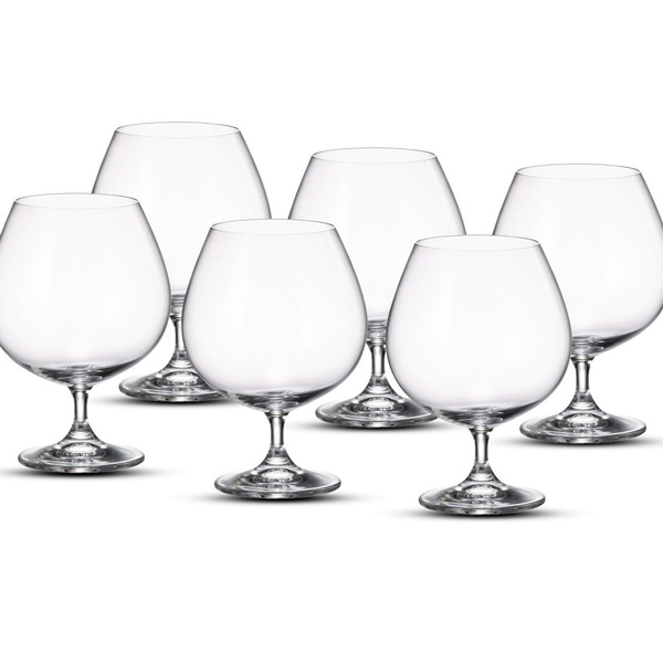 Σετ 6 τεμάχια ποτήρ brandy  690ml Colibri Crystal Bohemia